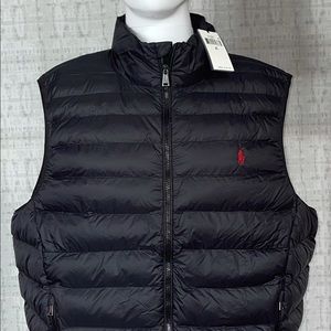 Mens Polo Puffer Vest 